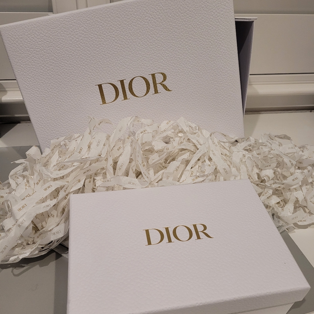 NEW Dior Large and small Empty gift box bag wallet storage organizer home decor